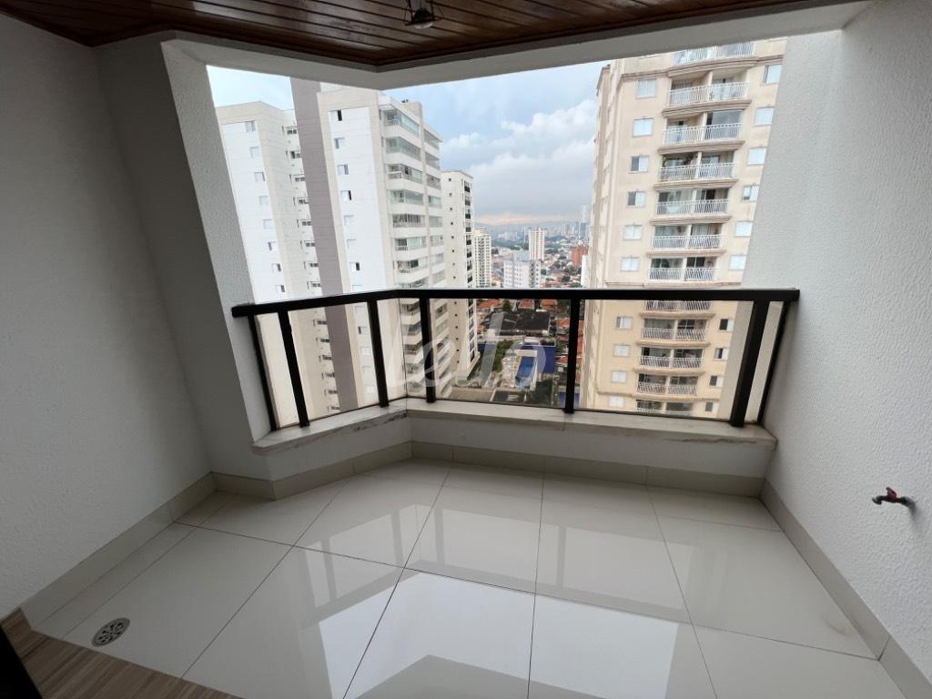 VARANDA de Apartamento à venda, Padrão com 142 m², 3 quartos e 2 vagas em Mooca - São Paulo