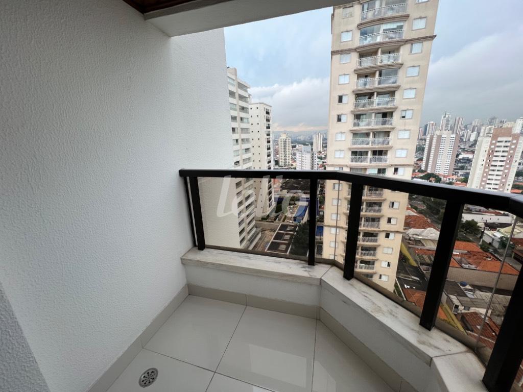 VARANDA de Apartamento à venda, Padrão com 142 m², 3 quartos e 2 vagas em Mooca - São Paulo