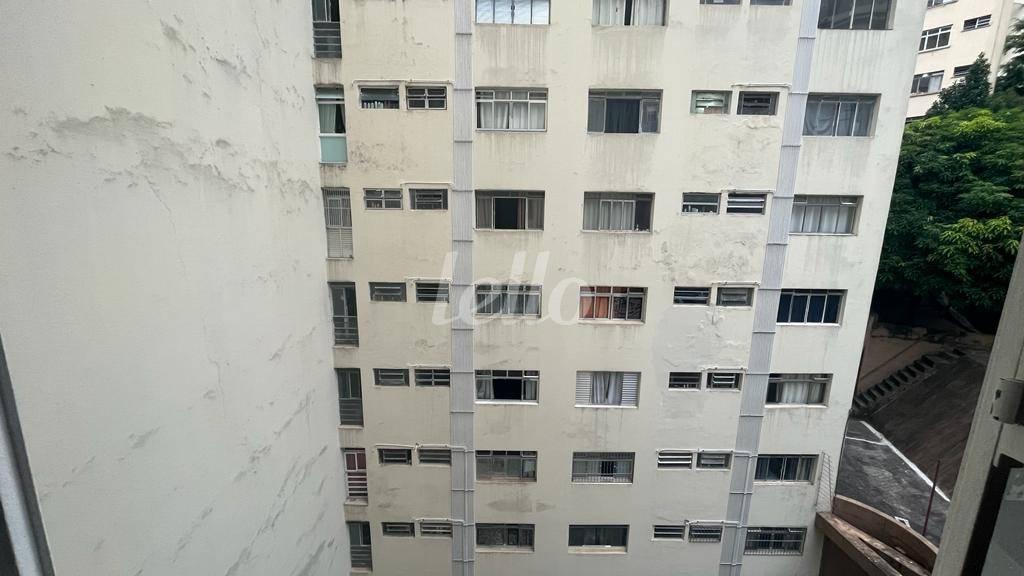 VISTA EXTERNA de Apartamento à venda, Padrão com 28 m², 1 quarto e em Bela Vista - São Paulo