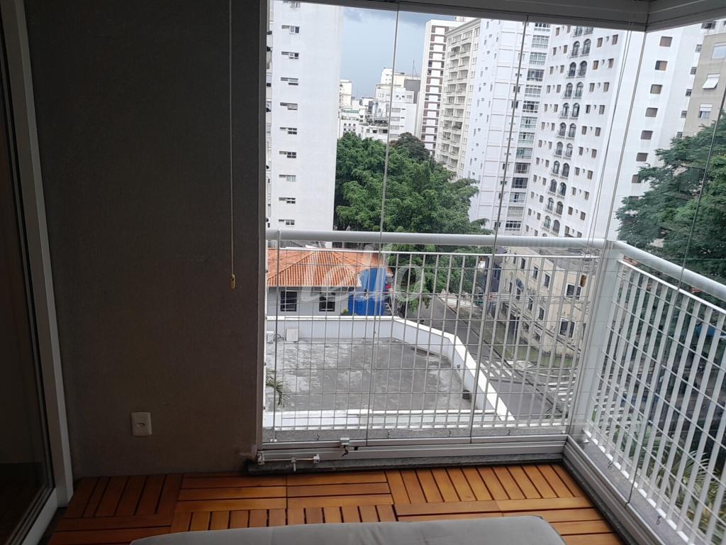 SACADA de Apartamento para alugar, Padrão com 151 m², 3 quartos e 3 vagas em Jardim Paulista - São Paulo