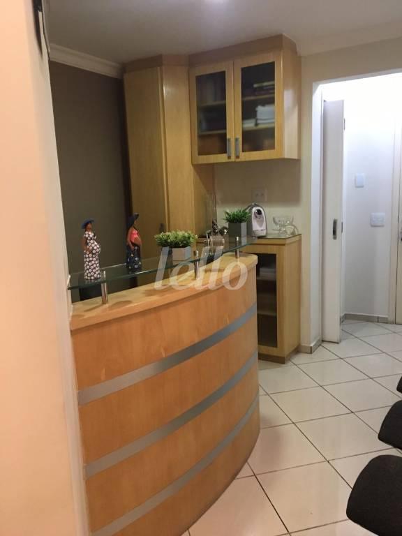 RECEPÇÃO de Sala / Conjunto à venda, Padrão com 36 m², e 1 vaga em Vila Monte Alegre - São Paulo