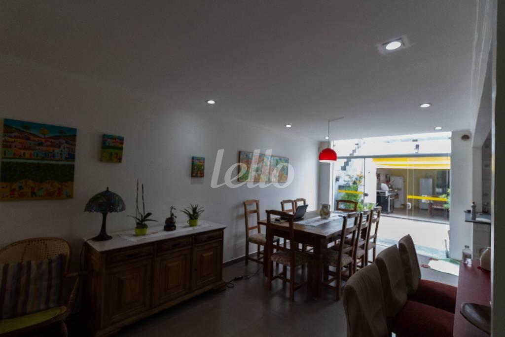 SALA DE JANTAR de Casa para alugar, sobrado com 180 m², 3 quartos e em Instituto de Previdência - São Paulo