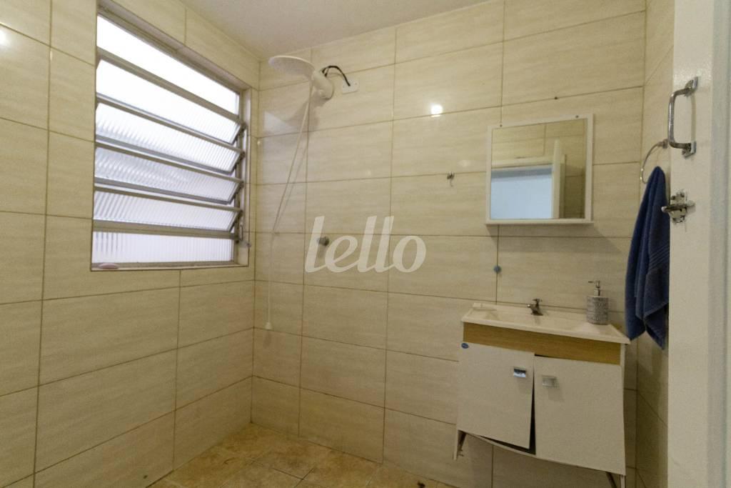 BANHEIRO SOCIAL de Apartamento à venda, Padrão com 50 m², 1 quarto e em Mooca - São Paulo