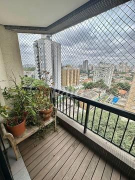 VARANDA de Apartamento à venda, Padrão com 113 m², 3 quartos e 2 vagas em Vila Olímpia - São Paulo