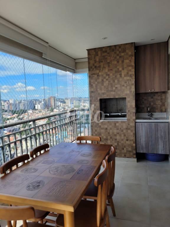 VARANDA GOURMET de Apartamento à venda, Padrão com 96 m², 2 quartos e 2 vagas em Vila Baeta Neves - São Bernardo do Campo