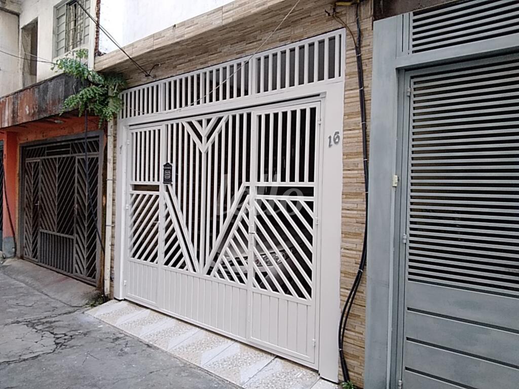FACHADA de Casa para alugar, de vila - térrea com 60 m², 1 quarto e em Mooca - São Paulo