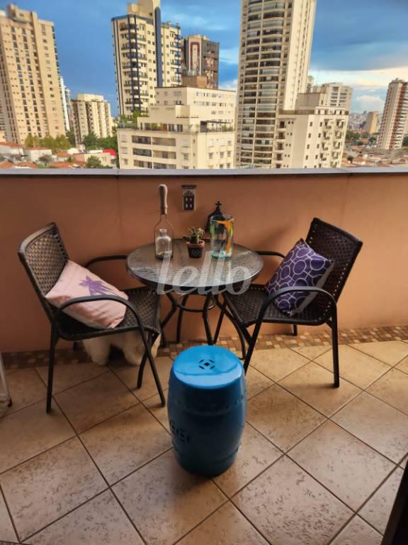 VARANDA de Apartamento à venda, Padrão com 115 m², 2 quartos e 2 vagas em Santana - São Paulo