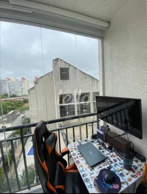 SACADA de Apartamento à venda, Padrão com 27 m², 1 quarto e em Brás - São Paulo