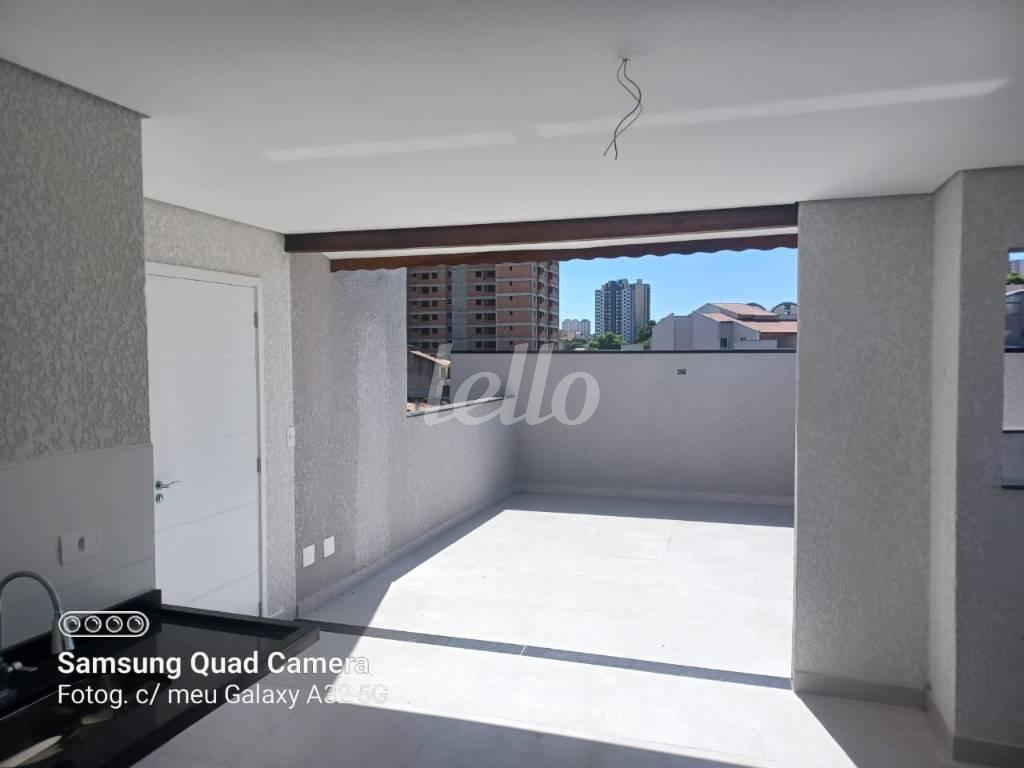 COBERTURA de Apartamento à venda, cobertura - Padrão com 96 m², 2 quartos e 1 vaga em Vila São Pedro - Santo André