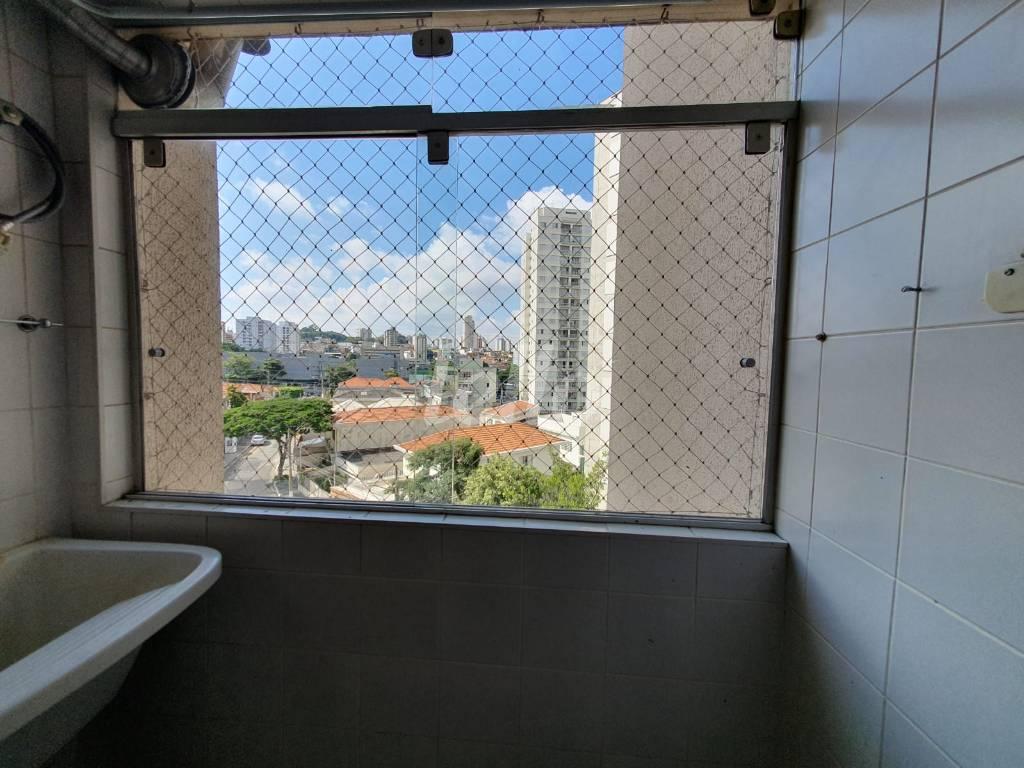 VISTA ÁREA DE SERVIÇO de Apartamento à venda, Padrão com 64 m², 2 quartos e 1 vaga em Jardim Das Laranjeiras - São Paulo