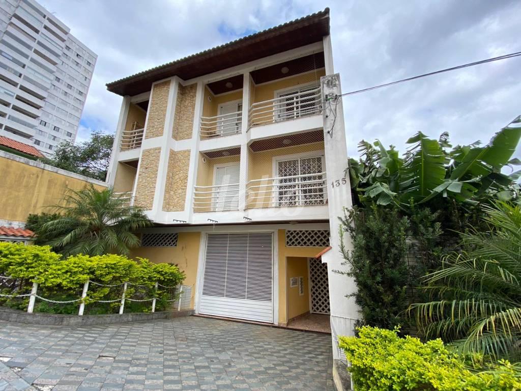FACHADA de Apartamento à venda, Padrão com 108 m², 3 quartos e 2 vagas em Vila Bastos - Santo André