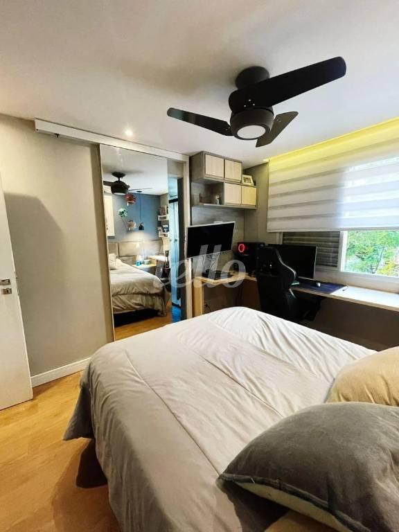 DORMITÓRIO de Apartamento à venda, Padrão com 110 m², 3 quartos e 1 vaga em Planalto Paulista - São Paulo