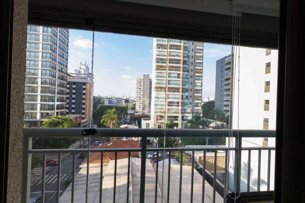 SACADA de Apartamento à venda, Padrão com 21 m², 1 quarto e em Indianópolis - São Paulo