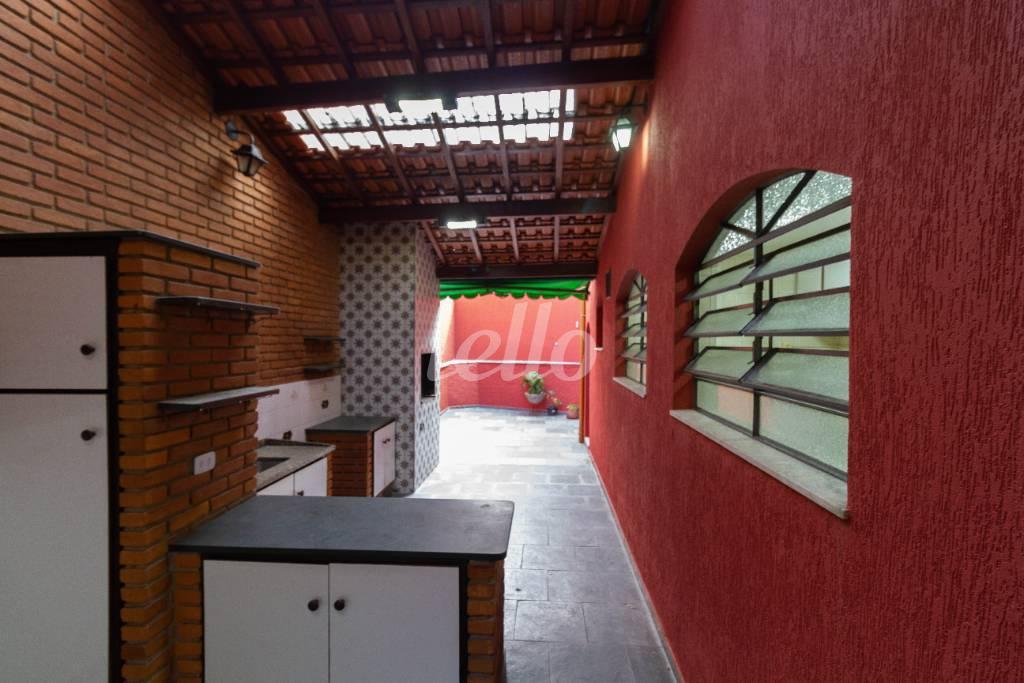 ESPAÇO GOURMET de Casa à venda, sobrado com 220 m², 3 quartos e 3 vagas em Tatuapé - São Paulo