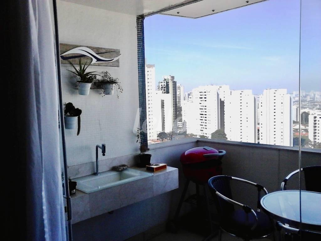 TERRAÇO de Apartamento à venda, Padrão com 154 m², 3 quartos e 1 vaga em Mooca - São Paulo