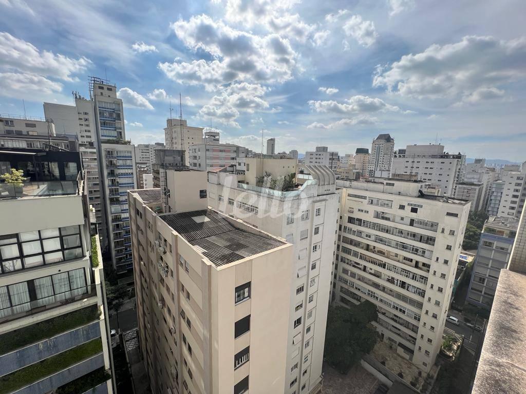 VISTA EXTERNA de Apartamento à venda, Padrão com 180 m², 3 quartos e 2 vagas em Higienópolis - São Paulo
