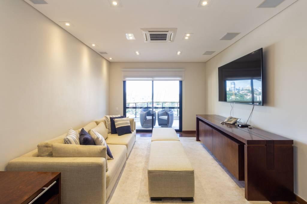 SALA 4 de Apartamento para alugar, cobertura - Padrão com 576 m², 4 quartos e 6 vagas em Higienópolis - São Paulo