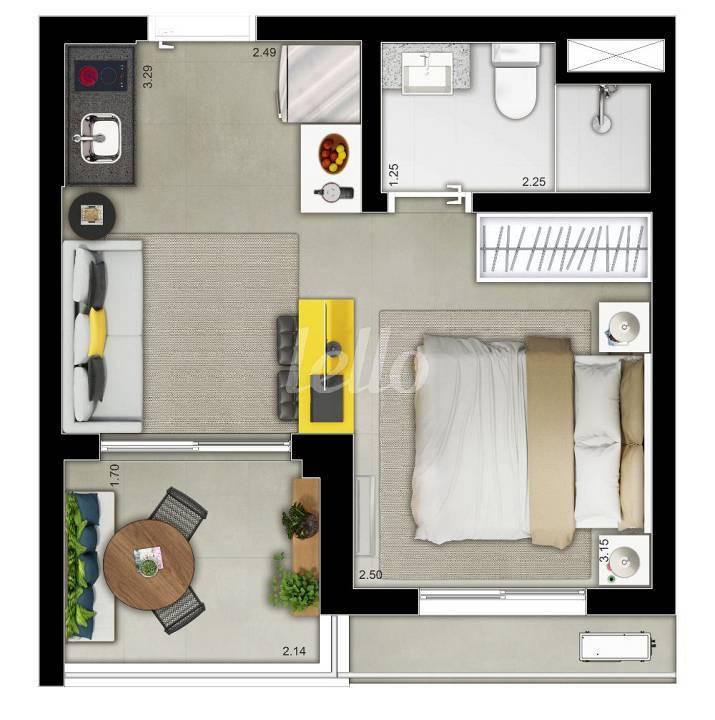 IMG-20230523-WA0014 de Apartamento à venda, Studio com 28 m², 1 quarto e em Chácara Inglesa - São Paulo