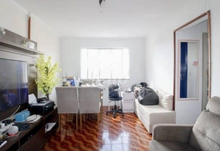 SALA de Apartamento à venda, Padrão com 56 m², 2 quartos e 1 vaga em Brás - São Paulo