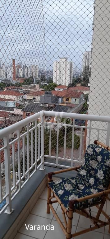 VARANDA de Apartamento à venda, Padrão com 75 m², 3 quartos e 1 vaga em Vila Firmiano Pinto - São Paulo