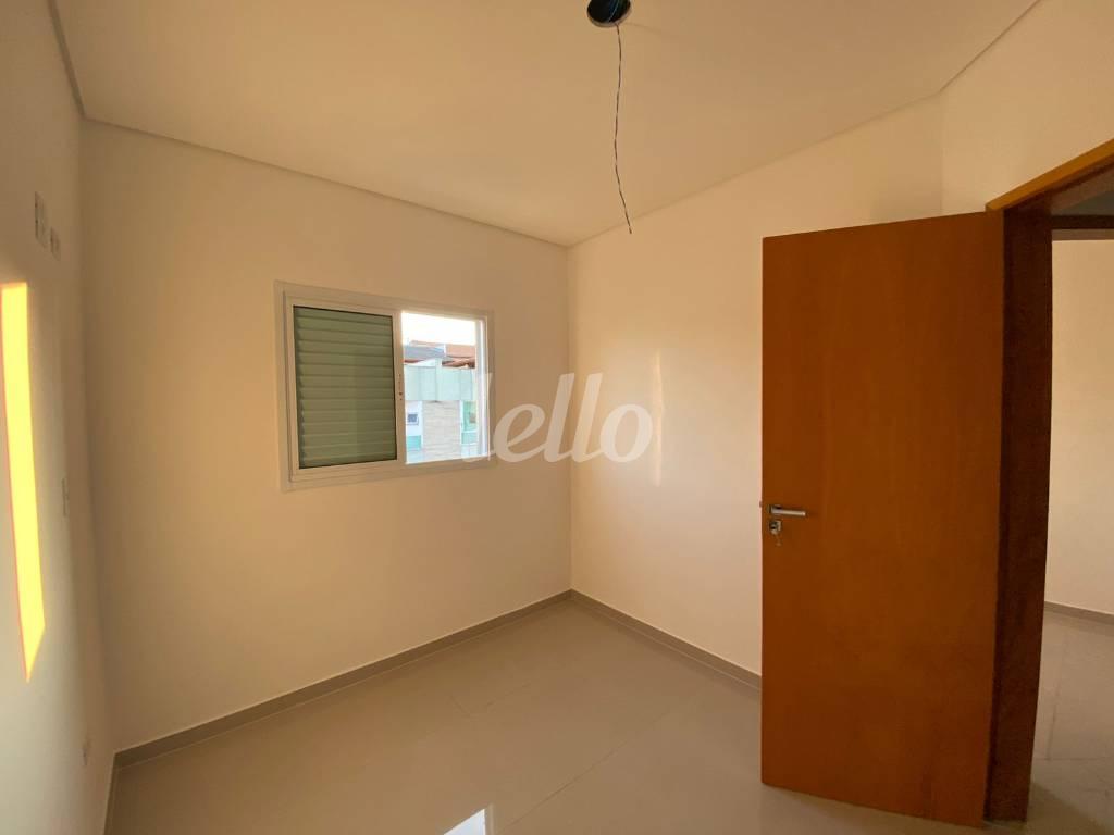 DORMITÓRIO de Apartamento à venda, cobertura - Padrão com 50 m², e em Vila Humaita - Santo André