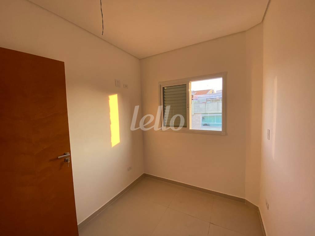 DORMITÓRIO de Apartamento à venda, cobertura - Padrão com 50 m², e em Vila Humaita - Santo André
