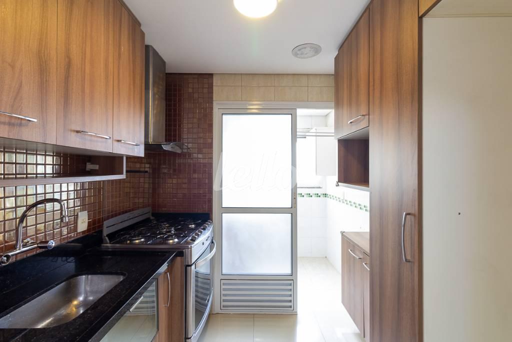 COZINHA de Apartamento à venda, Padrão com 80 m², 3 quartos e 2 vagas em Vila Monte Alegre - São Paulo