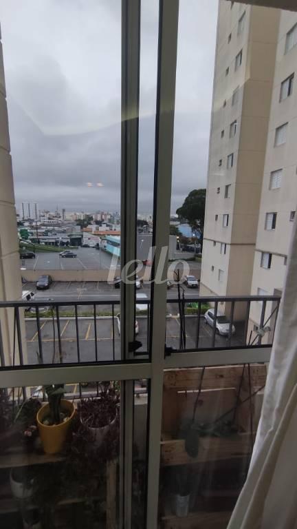 SACADA de Apartamento à venda, Padrão com 48 m², 2 quartos e 1 vaga em Vila Palmares - Santo André