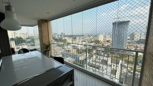 VARANDA de Apartamento à venda, Padrão com 115 m², 3 quartos e 2 vagas em Santo Amaro - São Paulo