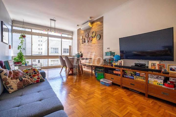 SALA de Apartamento à venda, Padrão com 117 m², 2 quartos e 1 vaga em Paraíso - São Paulo
