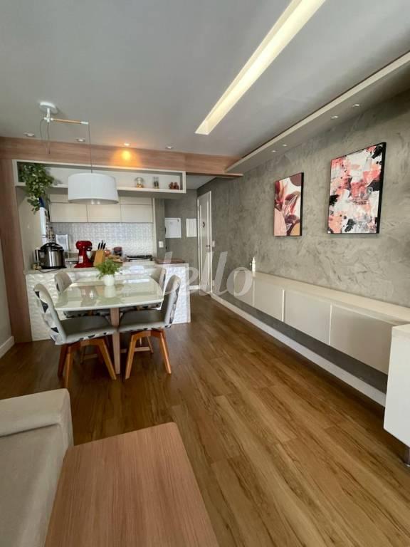SALA DE JANTAR de Apartamento à venda, Padrão com 80 m², 2 quartos e 1 vaga em Vila Brasilio Machado - São Paulo