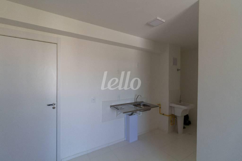 COZINHA de Apartamento à venda, Studio com 36 m², 2 quartos e 1 vaga em Vila Das Bandeiras - Guarulhos