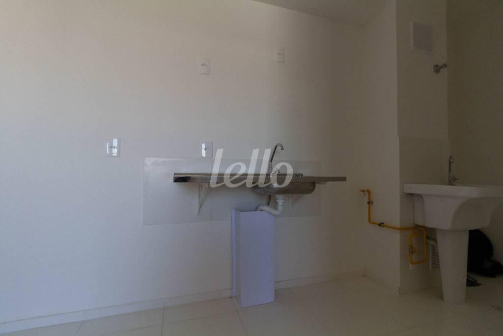 COZINHA de Apartamento à venda, Studio com 36 m², 2 quartos e 1 vaga em Vila Das Bandeiras - Guarulhos