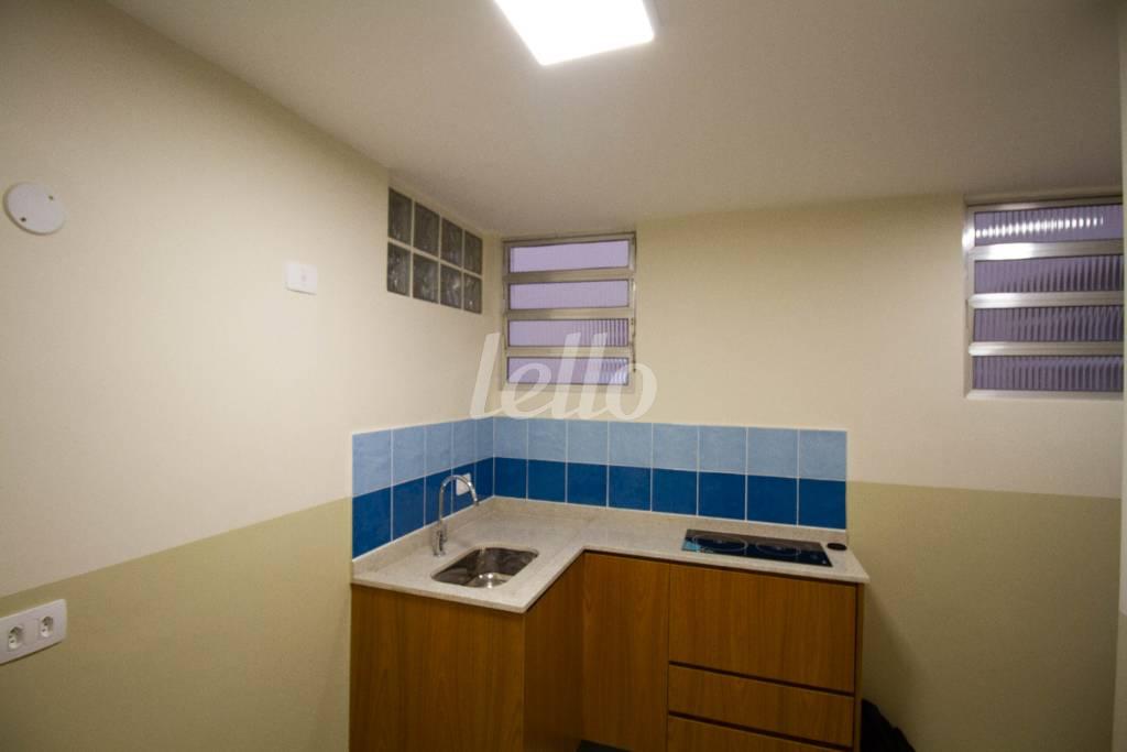 COZINHA de Apartamento para alugar, Studio com 40 m², 1 quarto e em Campos Elíseos - São Paulo