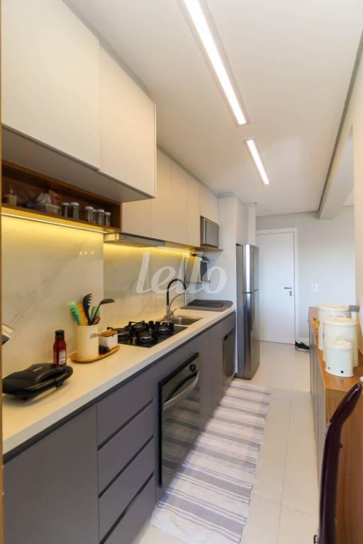 COZINHA  INTEGRADA de Apartamento à venda, Padrão com 67 m², 2 quartos e 1 vaga em Quarta Parada - São Paulo