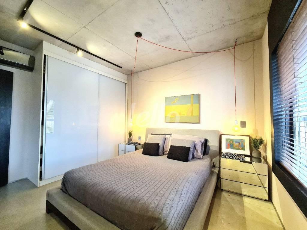 SUÍTE de Apartamento à venda, Padrão com 72 m², 1 quarto e 2 vagas em Vila Olímpia - São Paulo