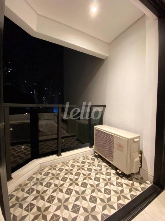 VARANDA de Apartamento à venda, Padrão com 45 m², 1 quarto e 1 vaga em Jardim Paulista - São Paulo