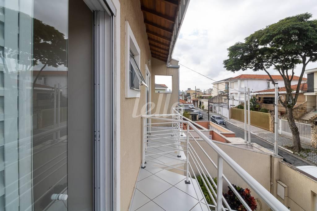 VARANDA de Casa para alugar, sobrado com 165 m², 4 quartos e 5 vagas em Vila Isolina Mazzei - São Paulo