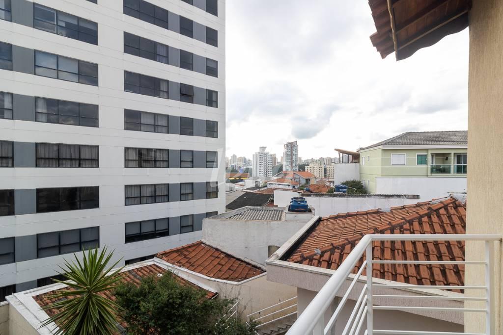 VARANDA de Casa para alugar, sobrado com 165 m², 4 quartos e 5 vagas em Vila Isolina Mazzei - São Paulo