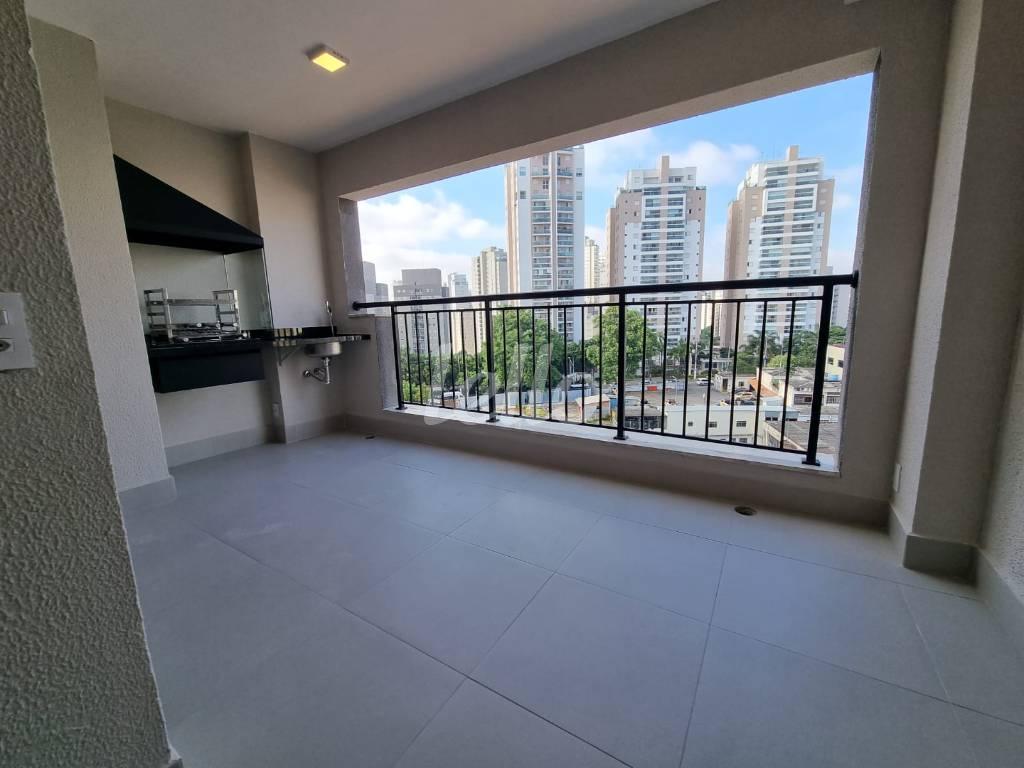 VARANDA GOURMET de Apartamento à venda, Padrão com 68 m², 2 quartos e 2 vagas em Vila Mariana - São Paulo