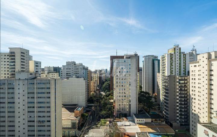 VISTA de Apartamento à venda, cobertura - Padrão com 110 m², 2 quartos e 3 vagas em Paraíso - São Paulo