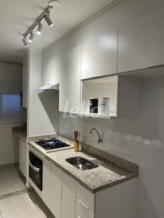 COZINHA E ÁREA DE SERVIÇO de Apartamento à venda, Padrão com 38 m², 2 quartos e 1 vaga em Casa Verde Média - São Paulo