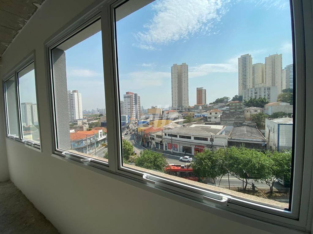 VISTA de Sala / Conjunto à venda, Padrão com 37 m², e 1 vaga em Parque da Mooca - São Paulo