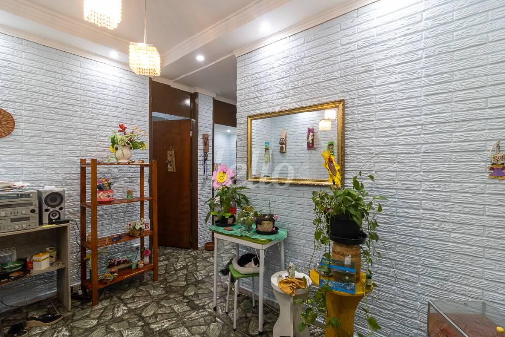 04 SALA de Apartamento à venda, Padrão com 57 m², 2 quartos e 1 vaga em Parque Erasmo Assunção - Santo André