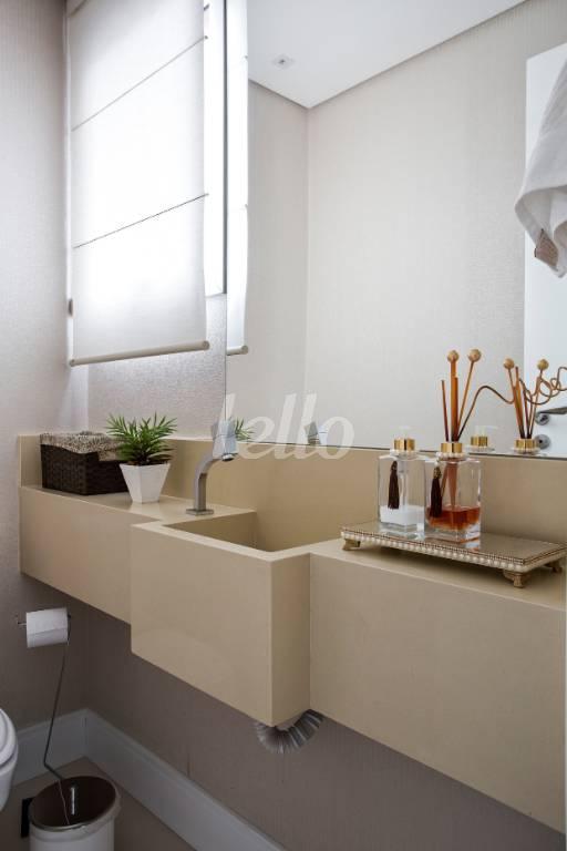 LAVABO de Apartamento à venda, Triplex com 254 m², 3 quartos e 3 vagas em Osvaldo Cruz - São Caetano do Sul