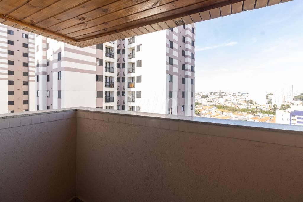 05 VARANDA de Apartamento à venda, cobertura - Padrão com 126 m², 2 quartos e 1 vaga em Vila Carrão - São Paulo