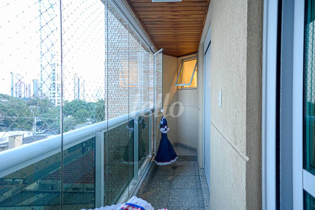 VARANDA - SUÍTE MASTER de Apartamento à venda, Padrão com 169 m², 3 quartos e 3 vagas em Vila Regente Feijó - São Paulo