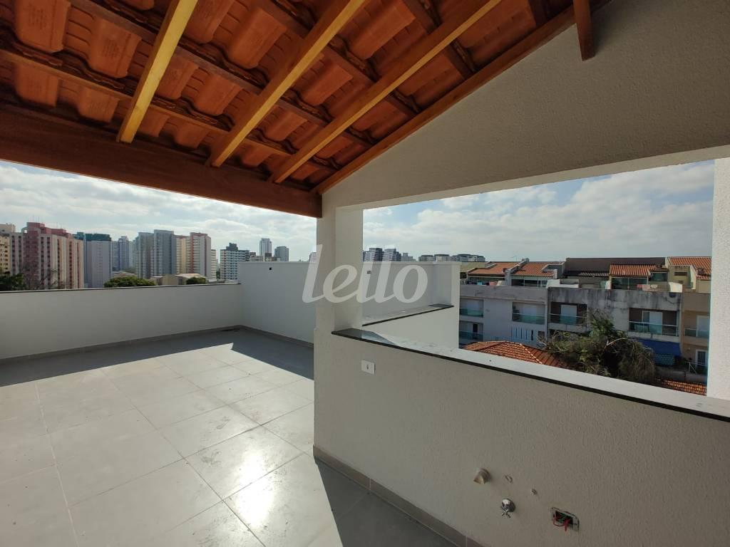 COBERTURA de Apartamento à venda, cobertura - Padrão com 109 m², 2 quartos e 2 vagas em Paraíso - Santo André
