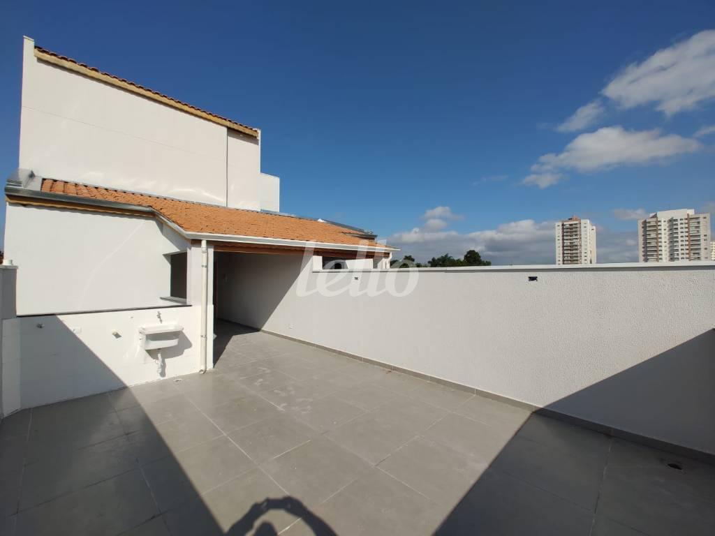 COBERTURA de Apartamento à venda, cobertura - Padrão com 109 m², 2 quartos e 2 vagas em Paraíso - Santo André