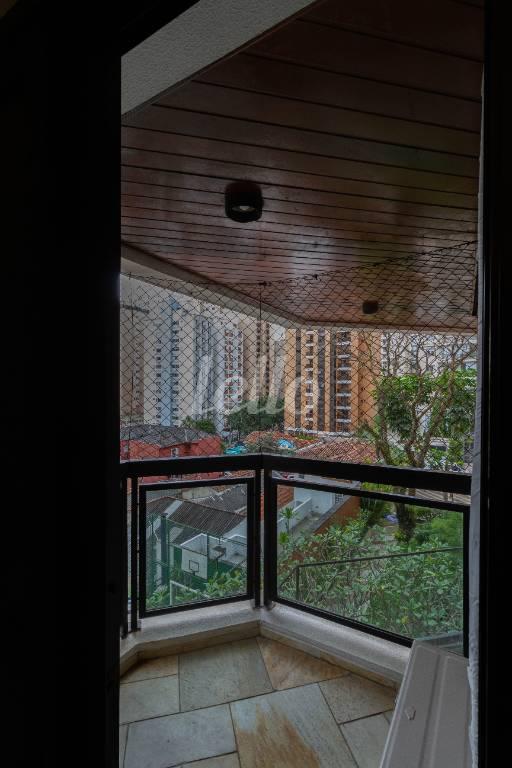 SACADA DA SUÍTE de Apartamento para alugar, Duplex com 172 m², 4 quartos e 3 vagas em Vila Pompeia - São Paulo